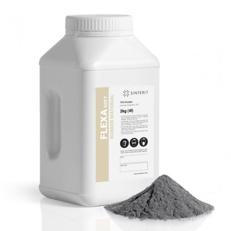 Sinterit FLEXA Soft Powder (szürke nyomtatópor; 2 kg)