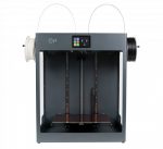 Craftbot FLOW IDEX XL  3D nyomtató, antracitszürke