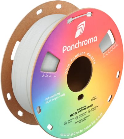 Polymaker Panchroma PLA Matte Cotton White nyomtatószál, fehér