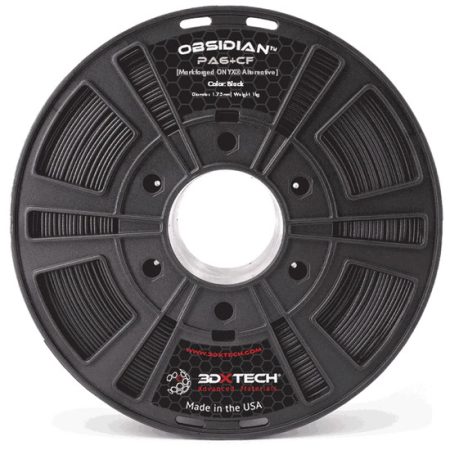 3DXtech Obsidian PA6+CF nyomtatószál, 1000 g
