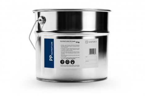 Sinterit Polypropylene (PPl) Powder (fekete nyomtatópor; 6 kg)